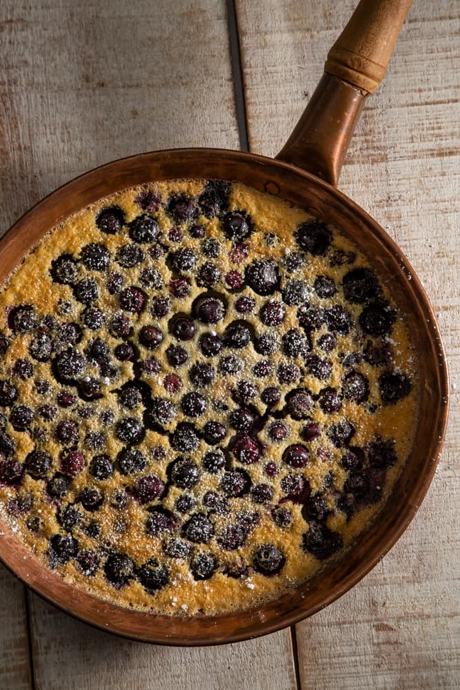 Blueberry Clafoutis