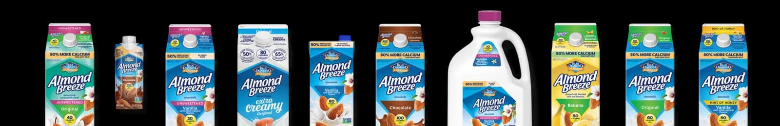 Almondbreeze Product Lineup