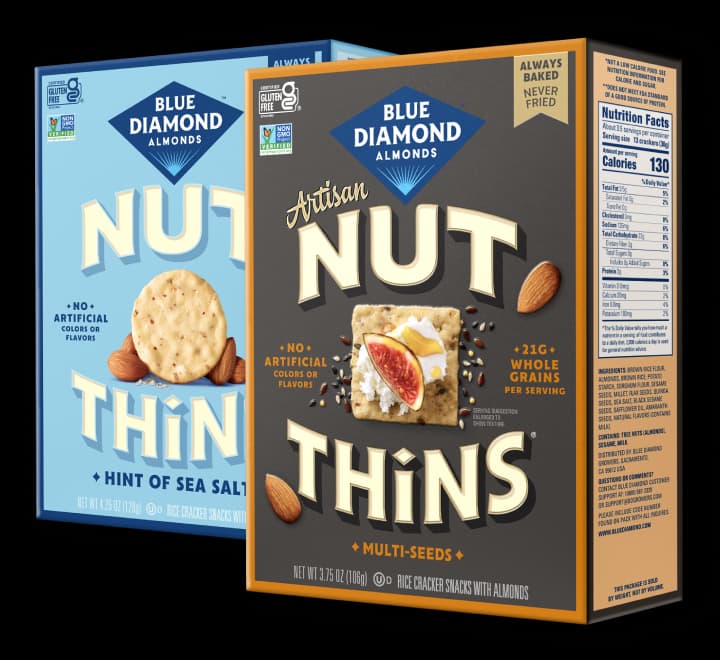 Nut Thins Artisan and Snacking Products line up