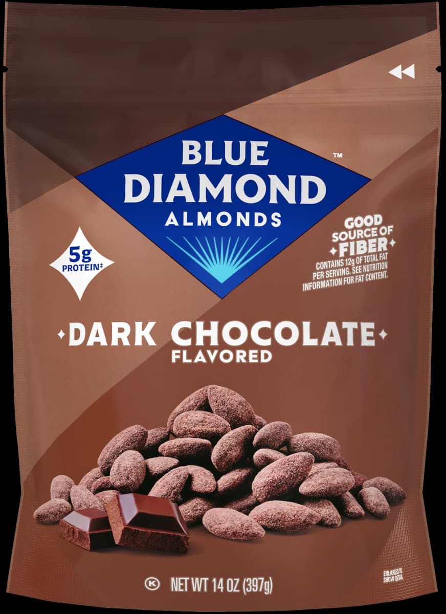 Blue Diamond. Oven Roasted Dark Chocolate