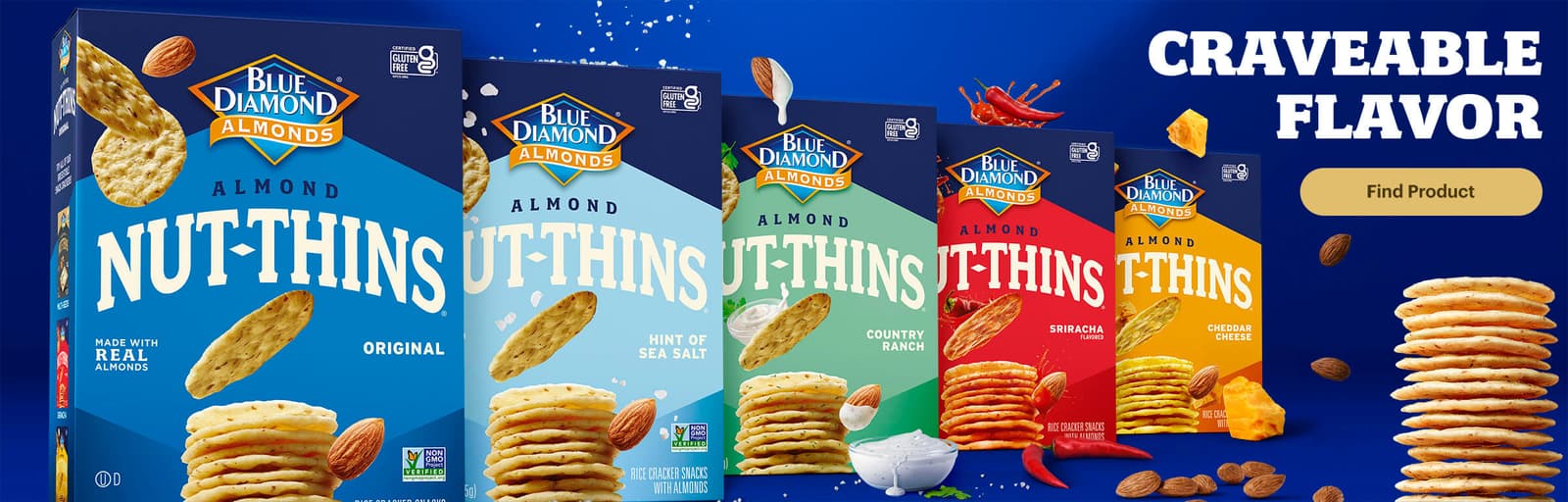 Nut-thins craveable flavor