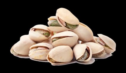 Pile of pistachios