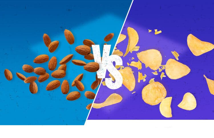 Almonds VS Potato Chips