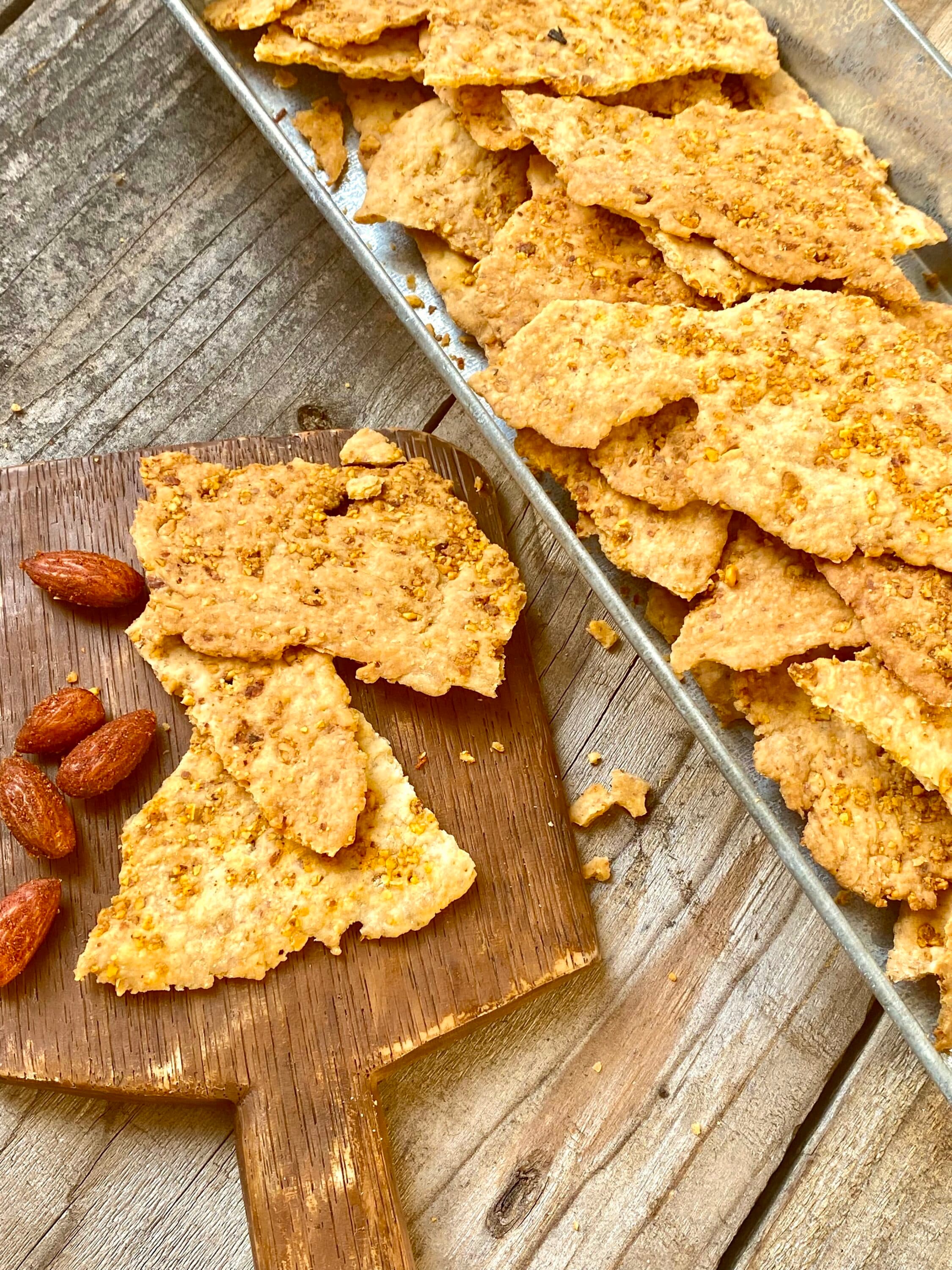 Spicy Flatbread Crackers