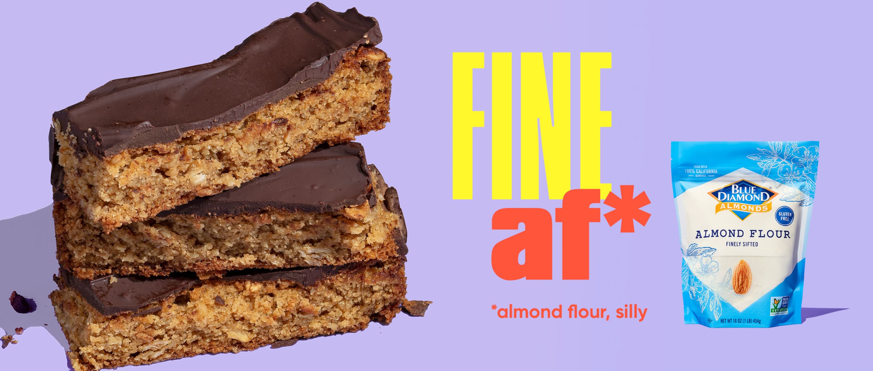 Fine af* *almond flour, silly