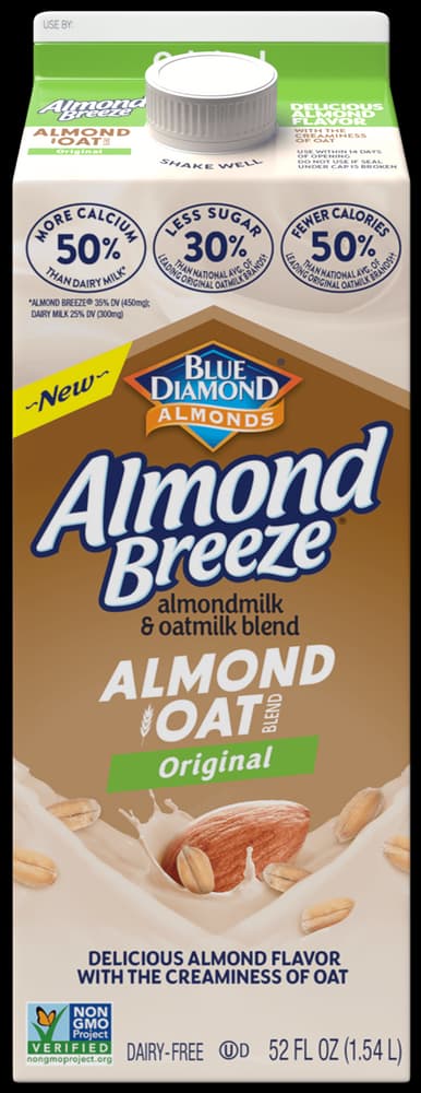 Almond Breeze Almond & Oat carton