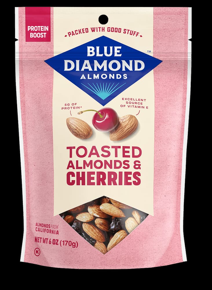 Produce Nuts almonds and cherries